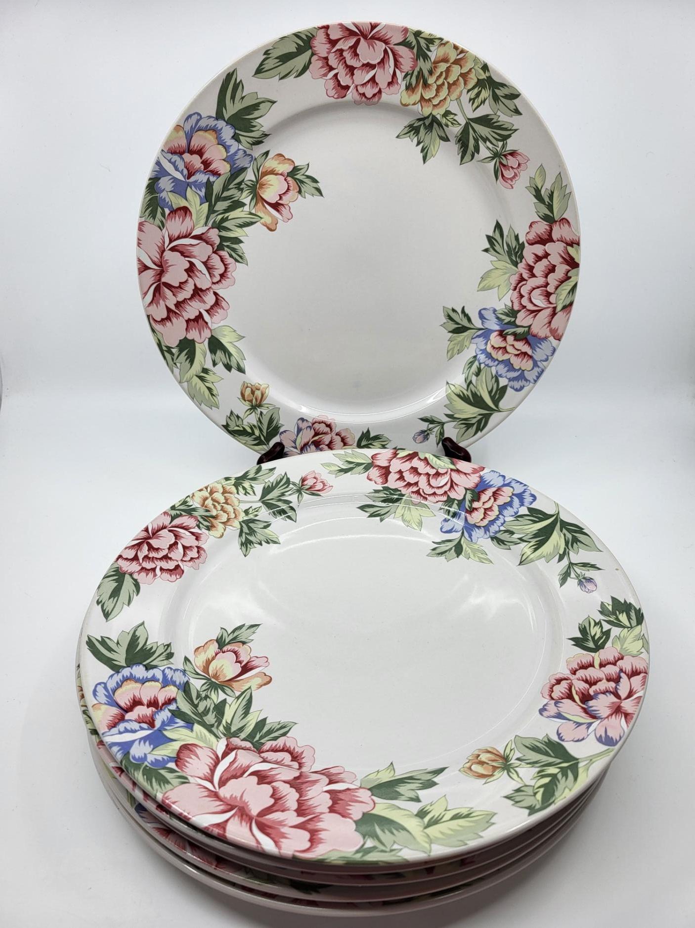 Service Assiettes Rosengarten Atelier d'Art de Showa Japon (Lot de 6) im Zustand „Gut“ im Angebot in London, England