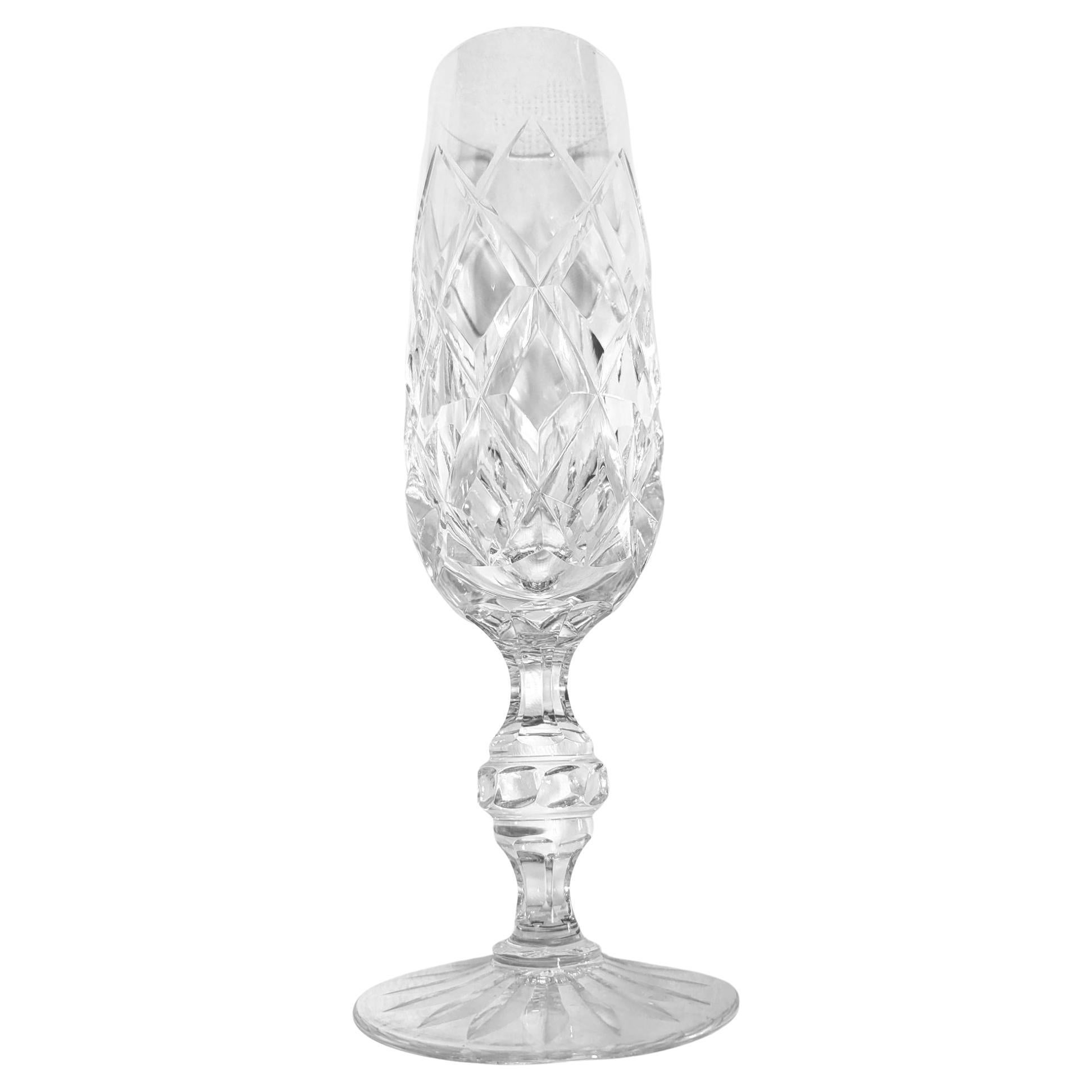 Service de verres en cristal Francais style Saint Louis (lot de 18) Bon état - En vente à London, England