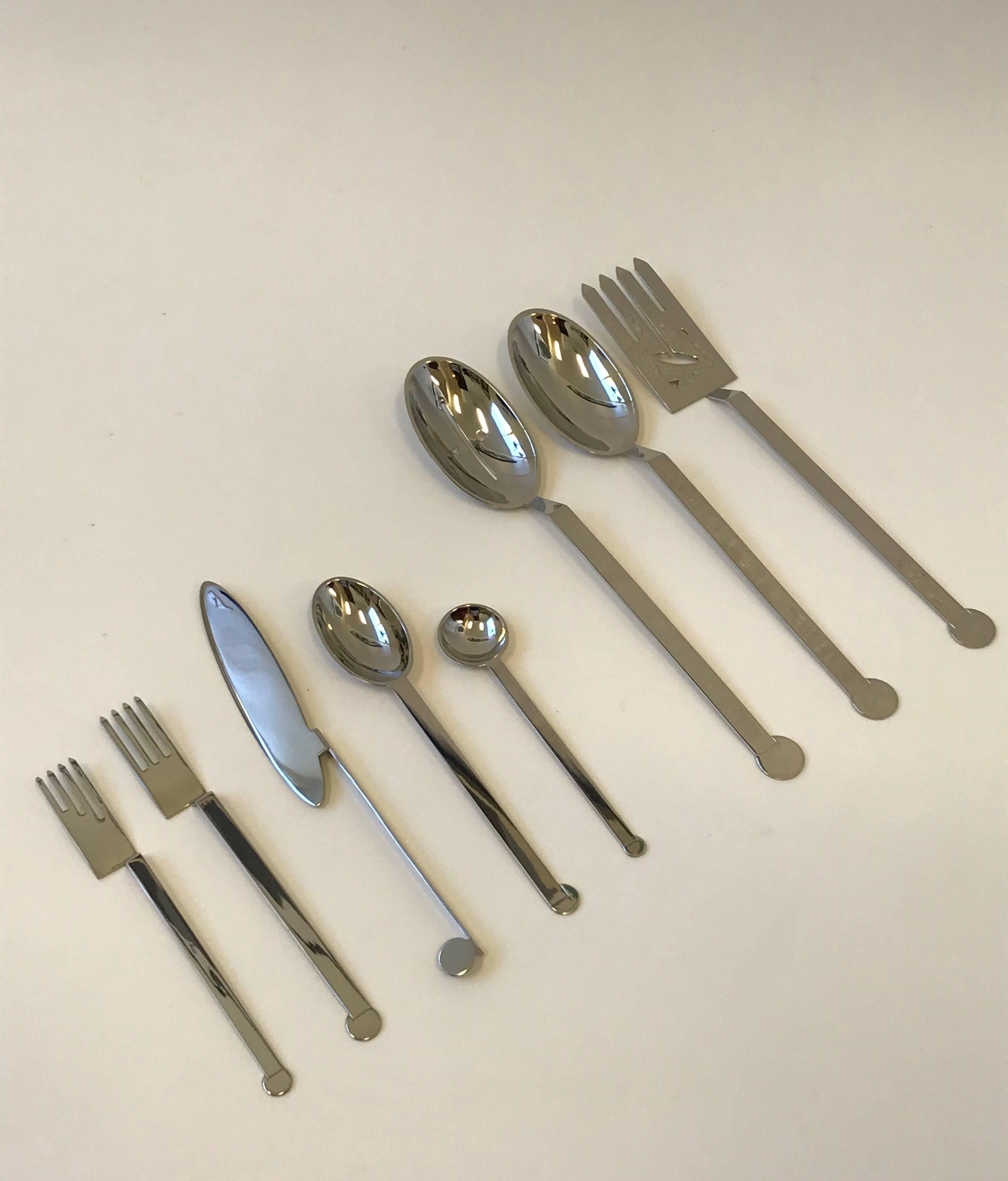Service for Eight Memphis Five-Piece Place Setting by Bissell and Wilhite Co. 2