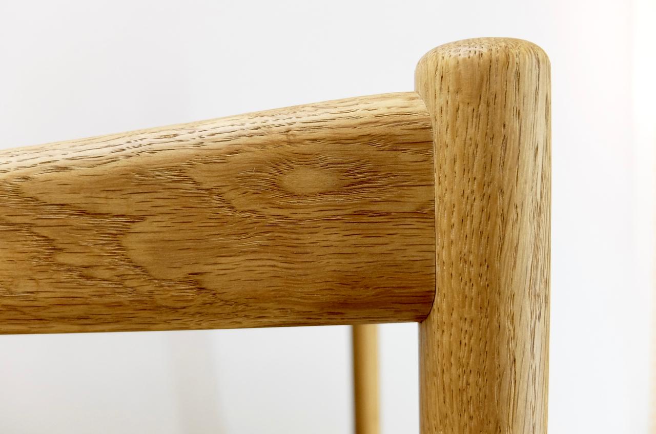 Danish Serving Bar Cart Trolley AT-45 by Hans J. Wegner in Oak for Tuck in Denmark