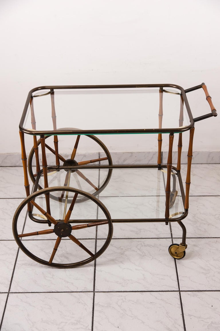 Serving Cart, circa 1950s at 1stDibs