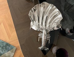 Serving dish  in shape of shell and a lobster