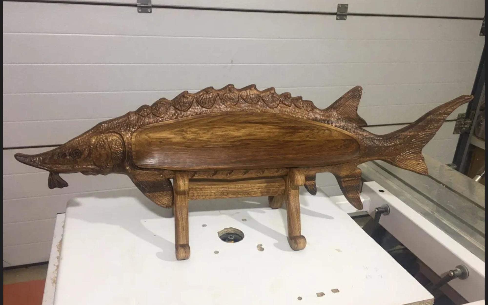 Country Serving Dish Royal Sturgeon For Sale