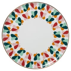 Serving Platter Farfalle Ring, 100% Porcelain by La DoubleJ, Italy