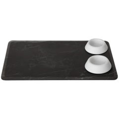Serving Platter with Bowls in Marble by Ivan Colominas, Italy