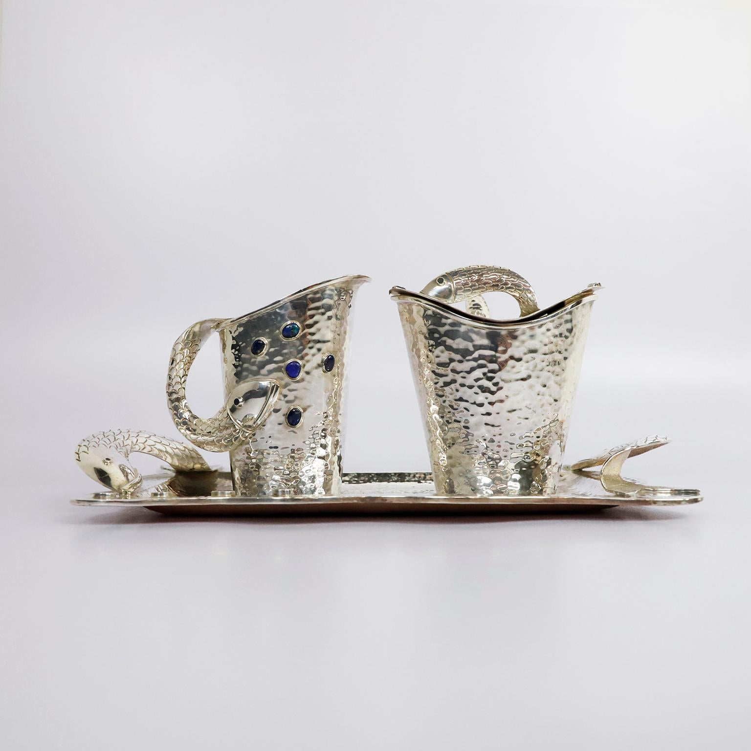 Circa 1960. We offer this Serving set by 