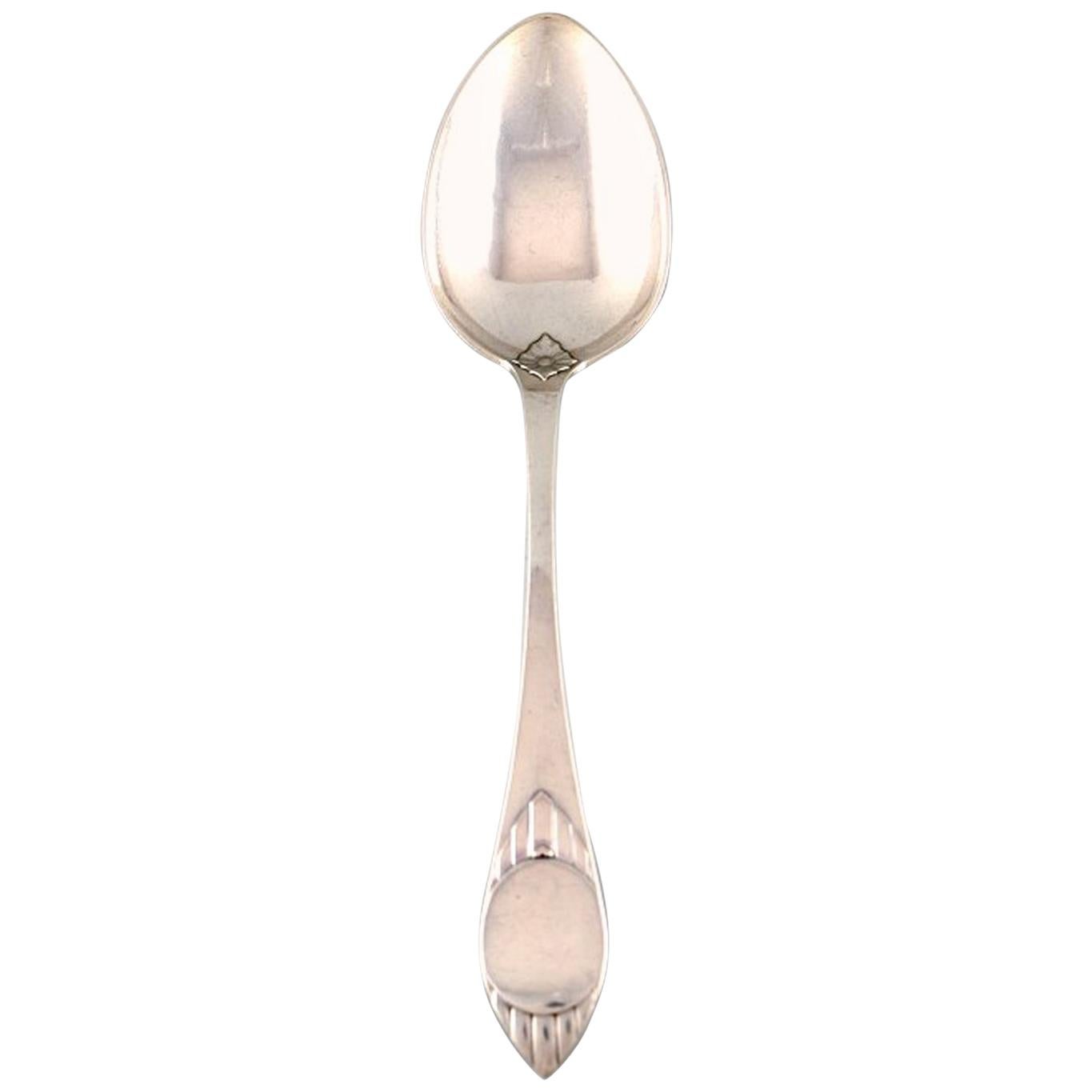 Serving Spoon in Danish Silver, 1913 For Sale