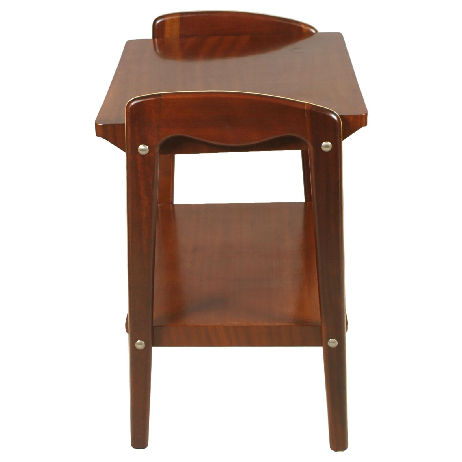 Console, Occasional Table, Gio Ponti attributed, by Consorzio Mobili di Cantù In Good Condition For Sale In Vigonza, Padua