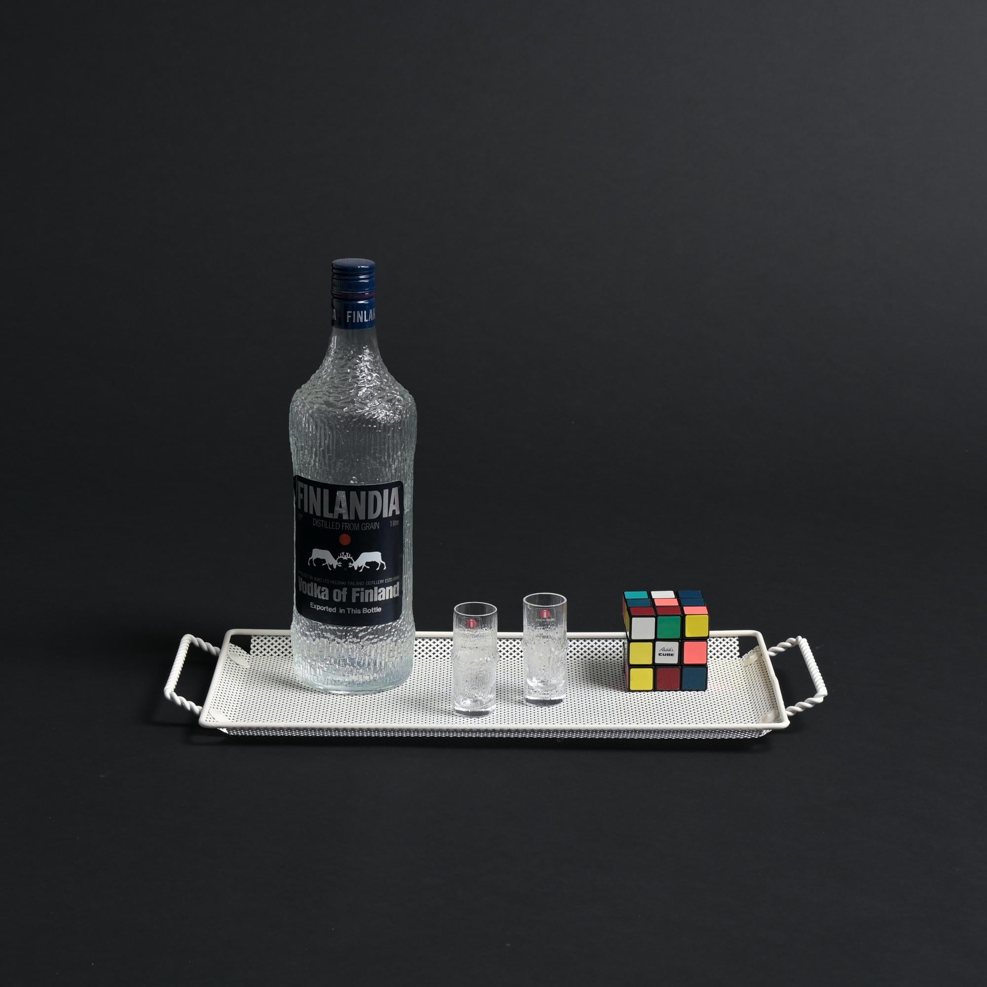 Métal Serving Tray by Mathieu Matégot en vente