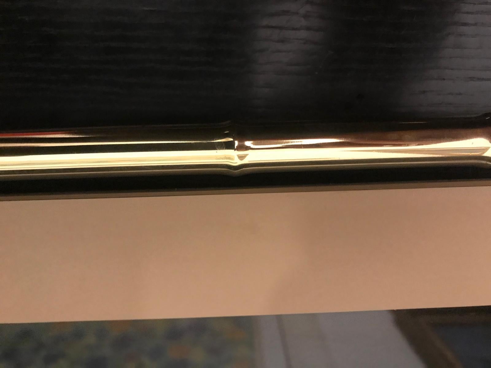 Laiton Plateau de service en laiton, Italie, années 1960 en vente