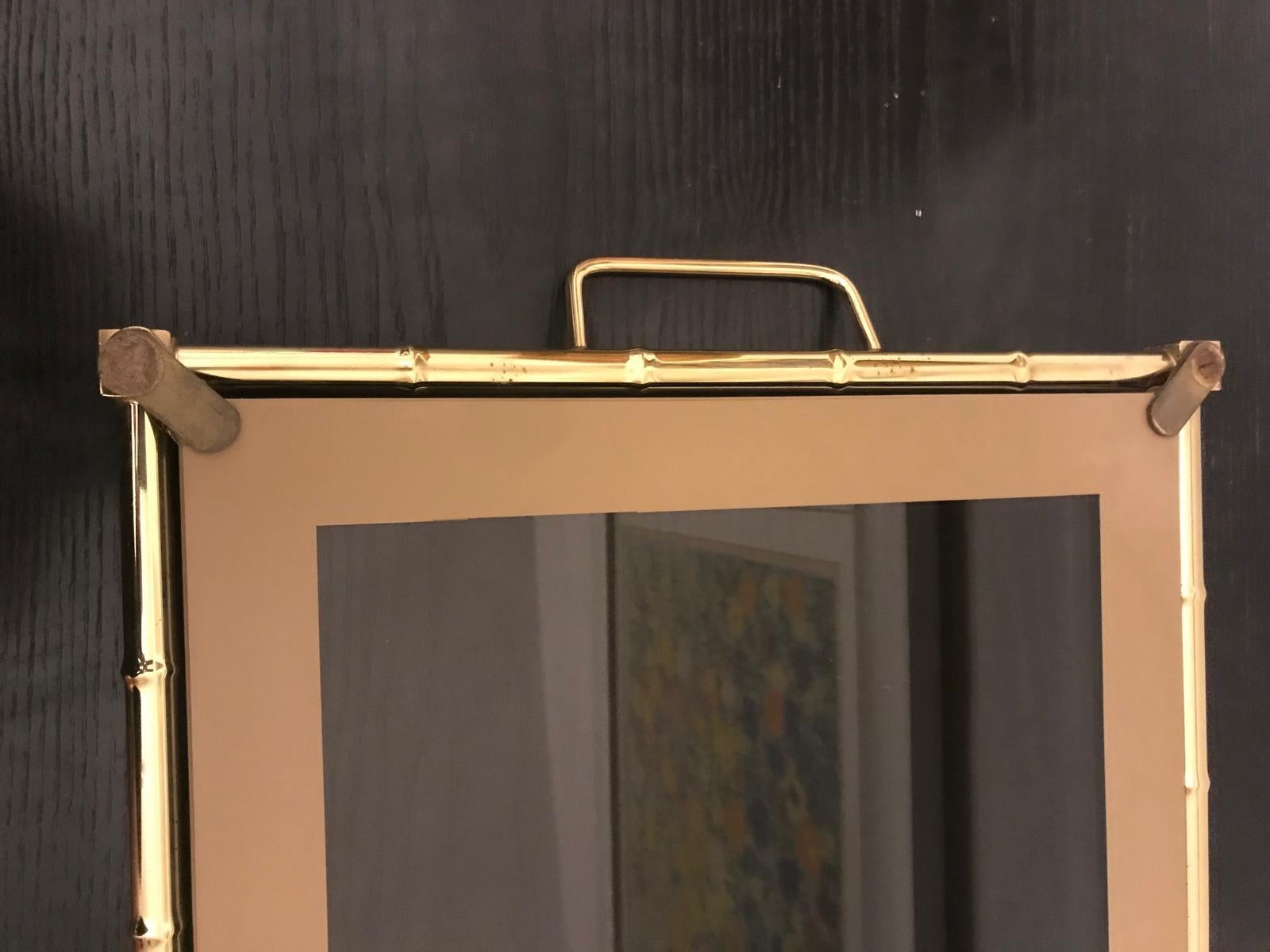 Plateau de service en laiton, Italie, années 1960 en vente 1