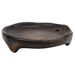Vassoio da portata in Wood Oak Wood a forma organica