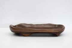 Plateau de service en Wood Wood Forme organique