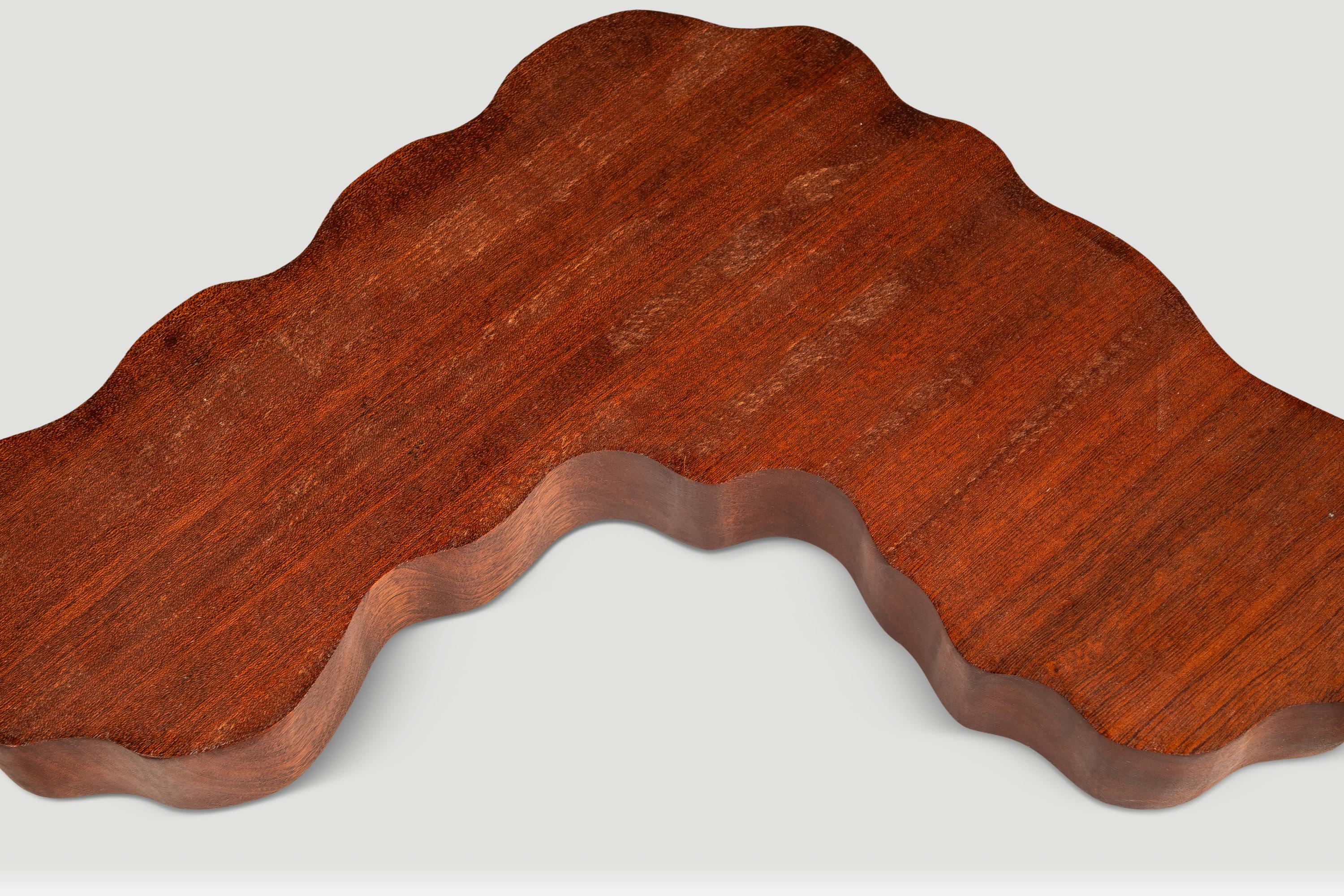 Serviertablett / Schlüsselanhänger in Sapele, Mark Leblanc, Leblanc Studios, USA,  2020's im Angebot 4