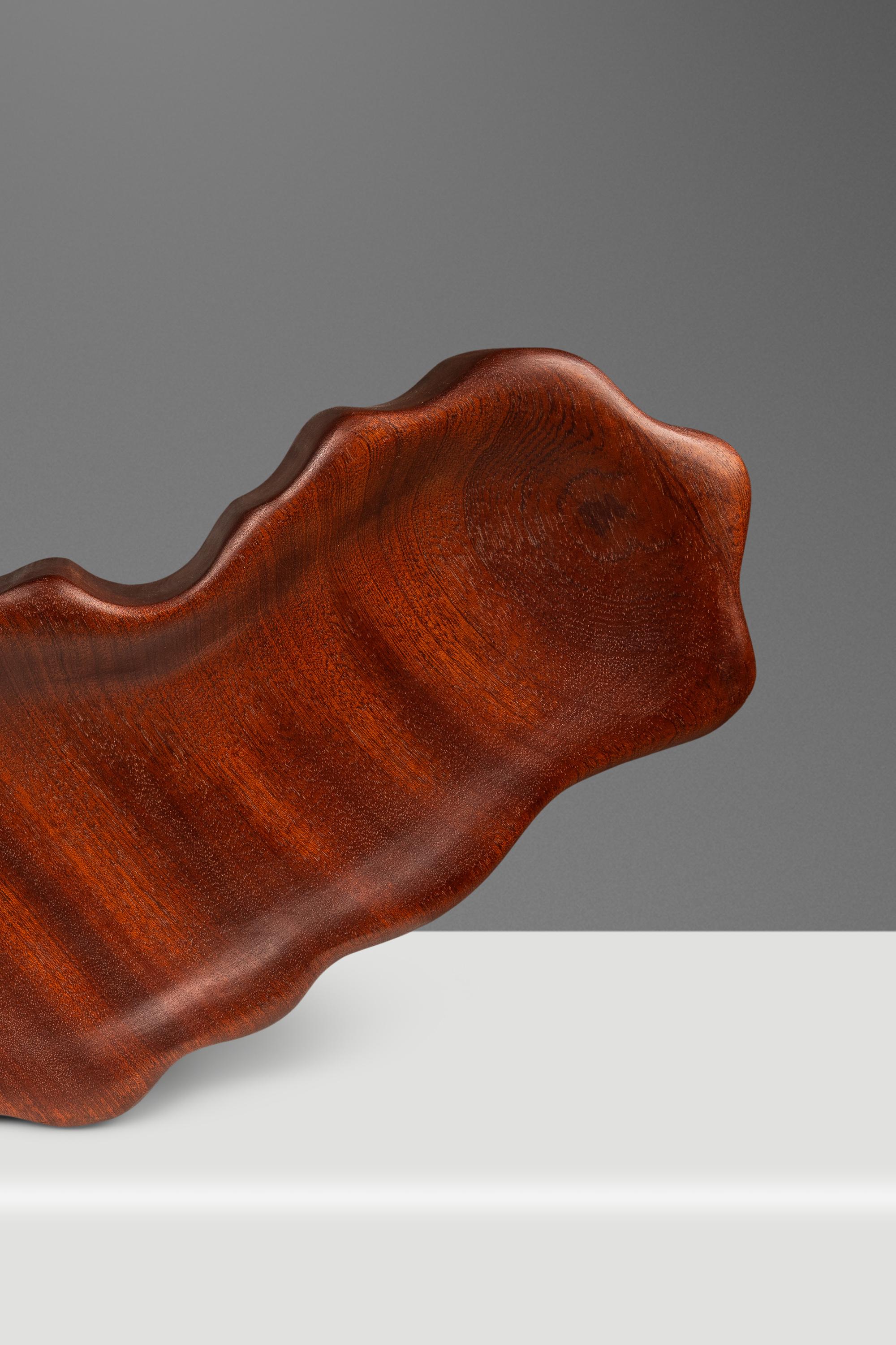 Serviertablett / Schlüsselanhänger in Sapele, Mark Leblanc, Leblanc Studios, USA,  2020's im Angebot 7
