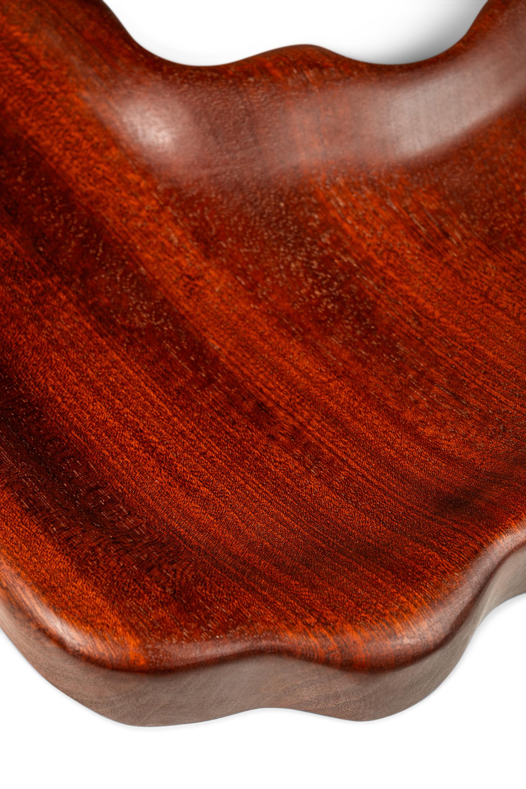 Serviertablett / Schlüsselanhänger in Sapele, Mark Leblanc, Leblanc Studios, USA,  2020's im Angebot 9