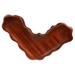 Serving Tray / Key Holder in Sapele, Mark Leblanc, Leblanc Studios, USA,  2020's