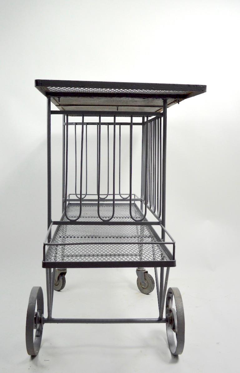Serving Trolley Bar Cart  by Tempestini for Salterini 1