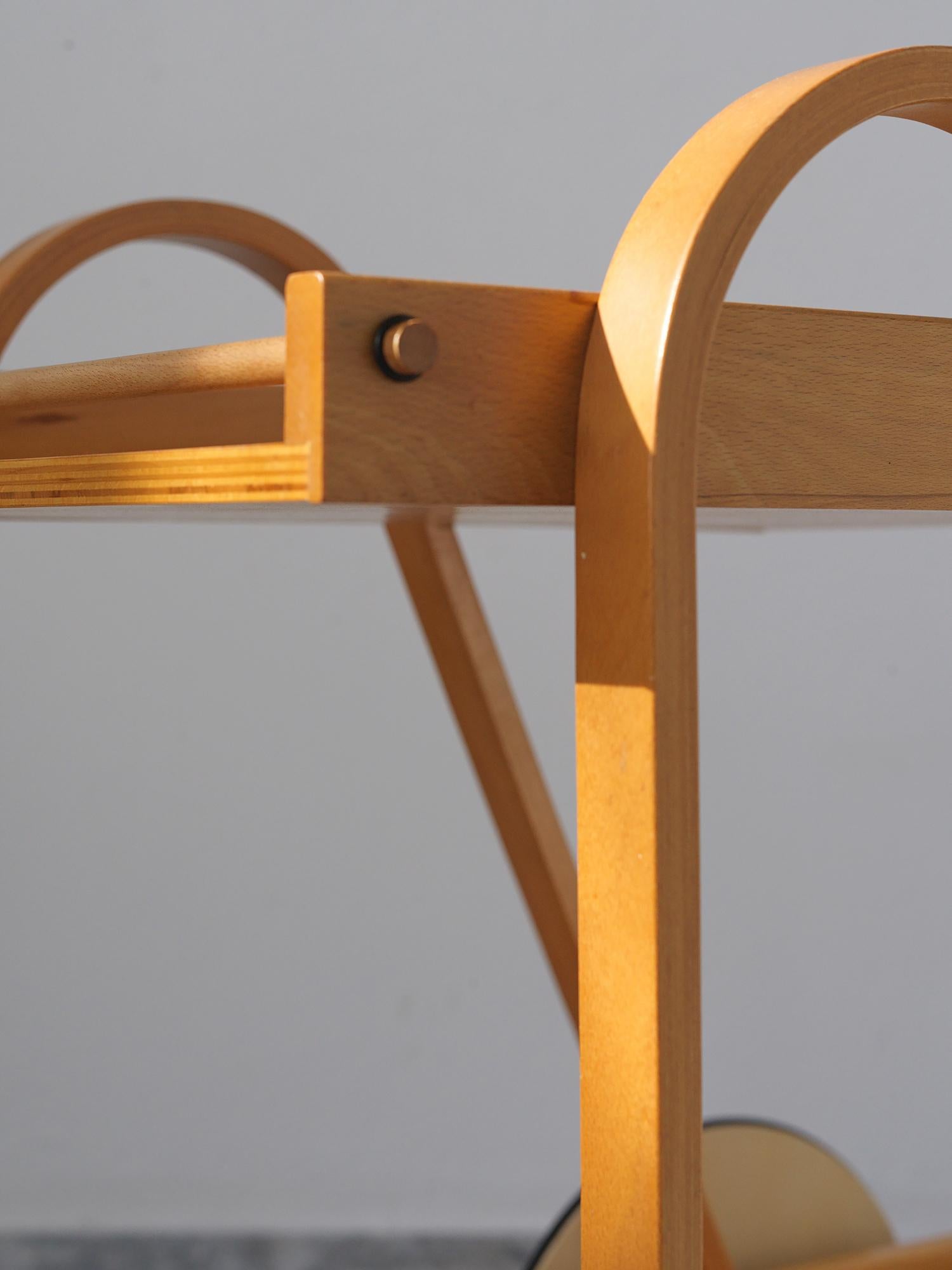 Serving trolley by Enolinea, 1980s For Sale 1