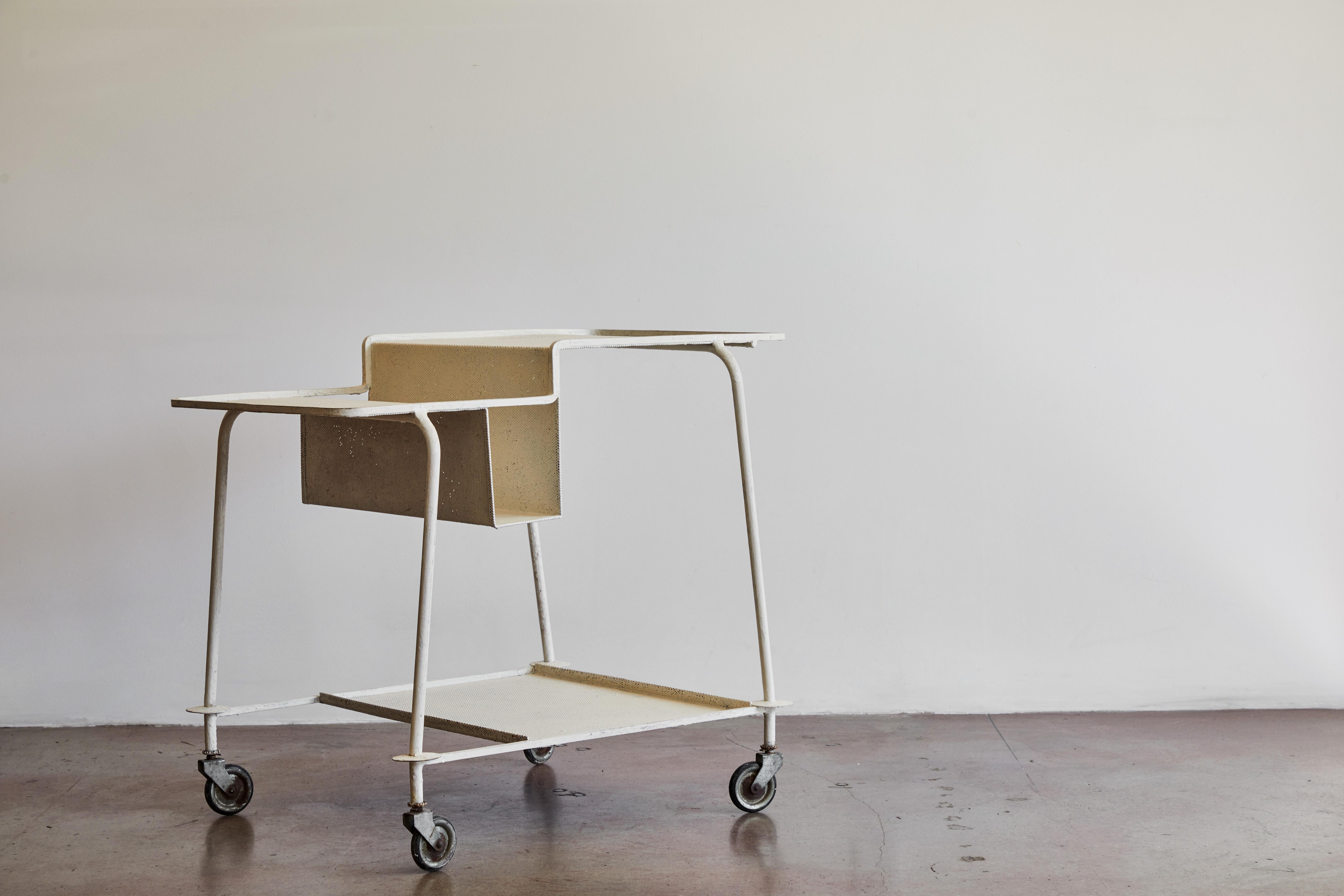 Mid-20th Century Serving Trolley by Mathieu Matégot