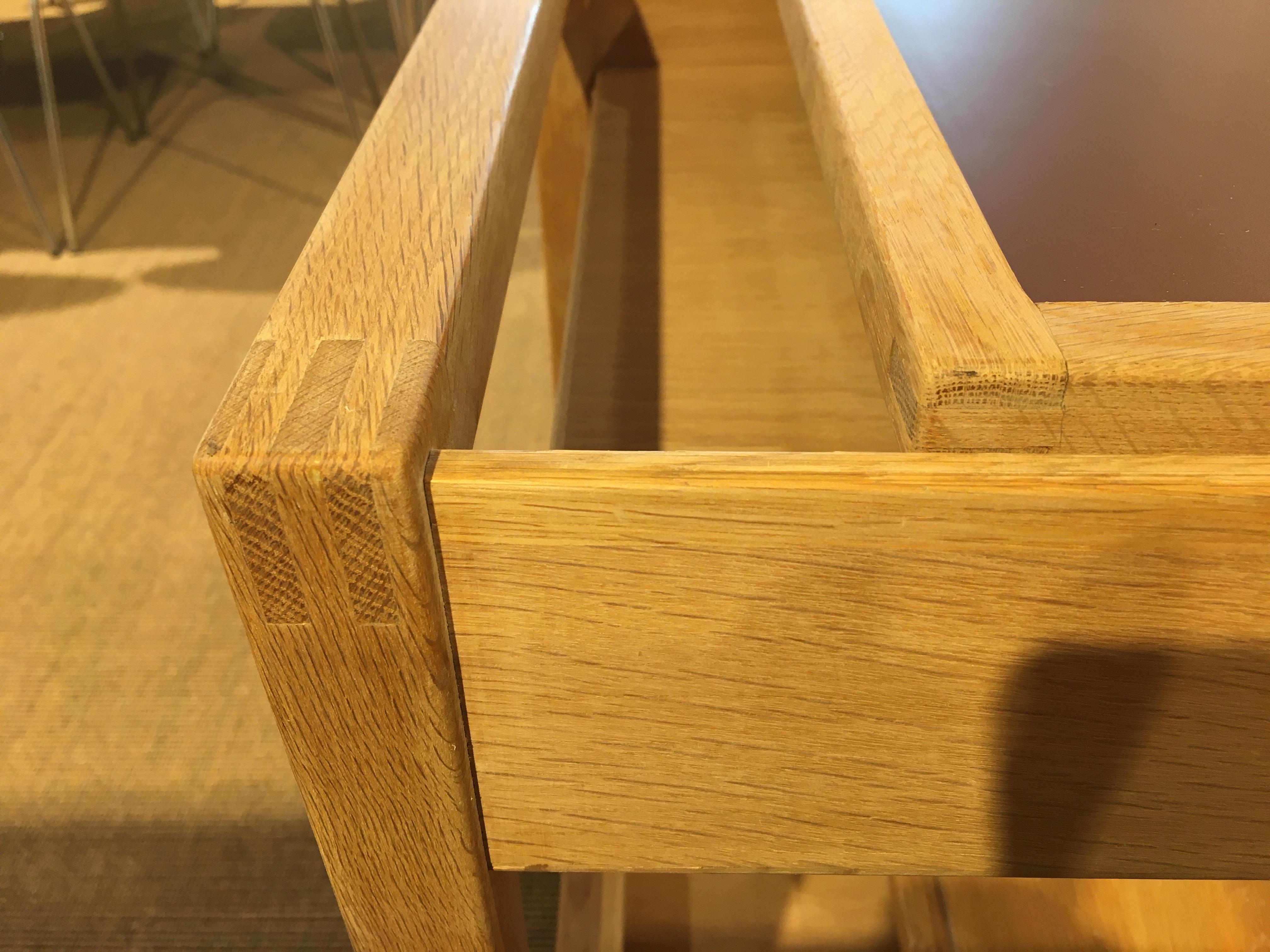 Serving Trolley / Cutting Table/Bar Table on Wheels, Designed by Kurt Østervig 7