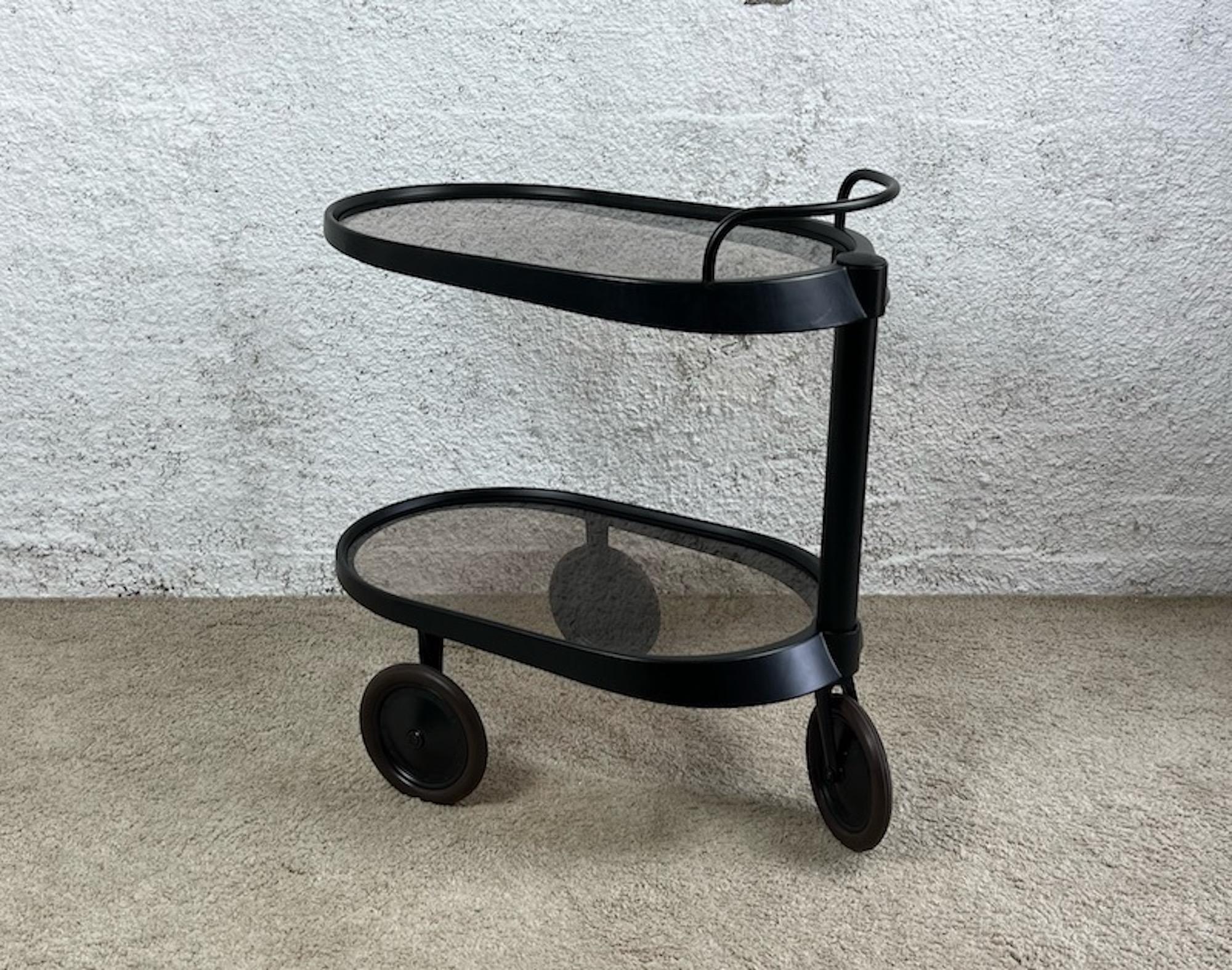 Late 20th Century Serving trolley ‘Emsta' by Enzo Mari for Officine Alessi, 1987