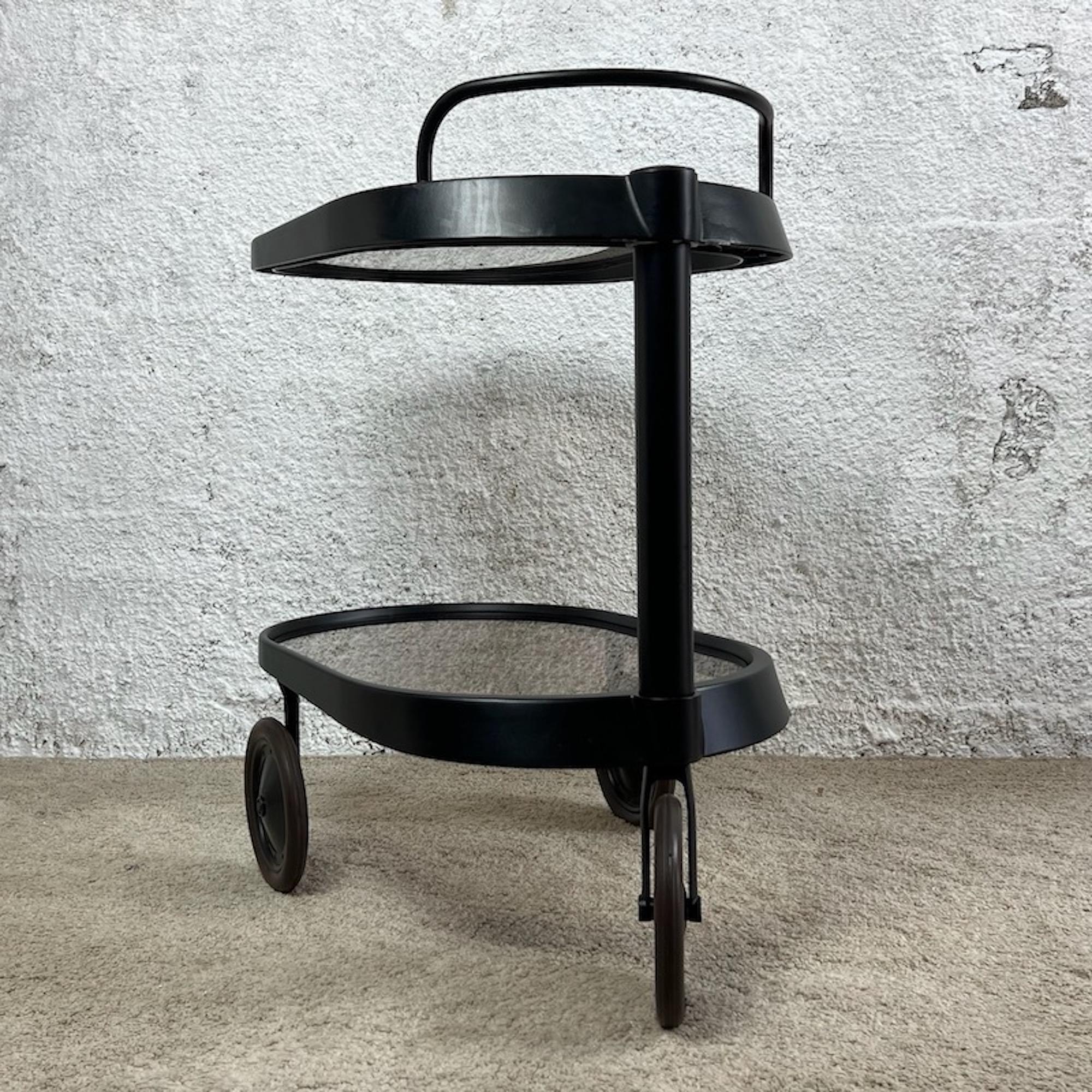 Serving trolley ‘Emsta' by Enzo Mari for Officine Alessi, 1987 2