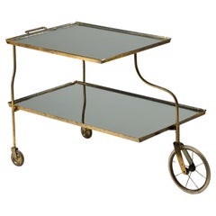 Servierwagen Modell 889, entworfen von Josef Frank für Svenskt Tenn, Schweden 1940er Jahre