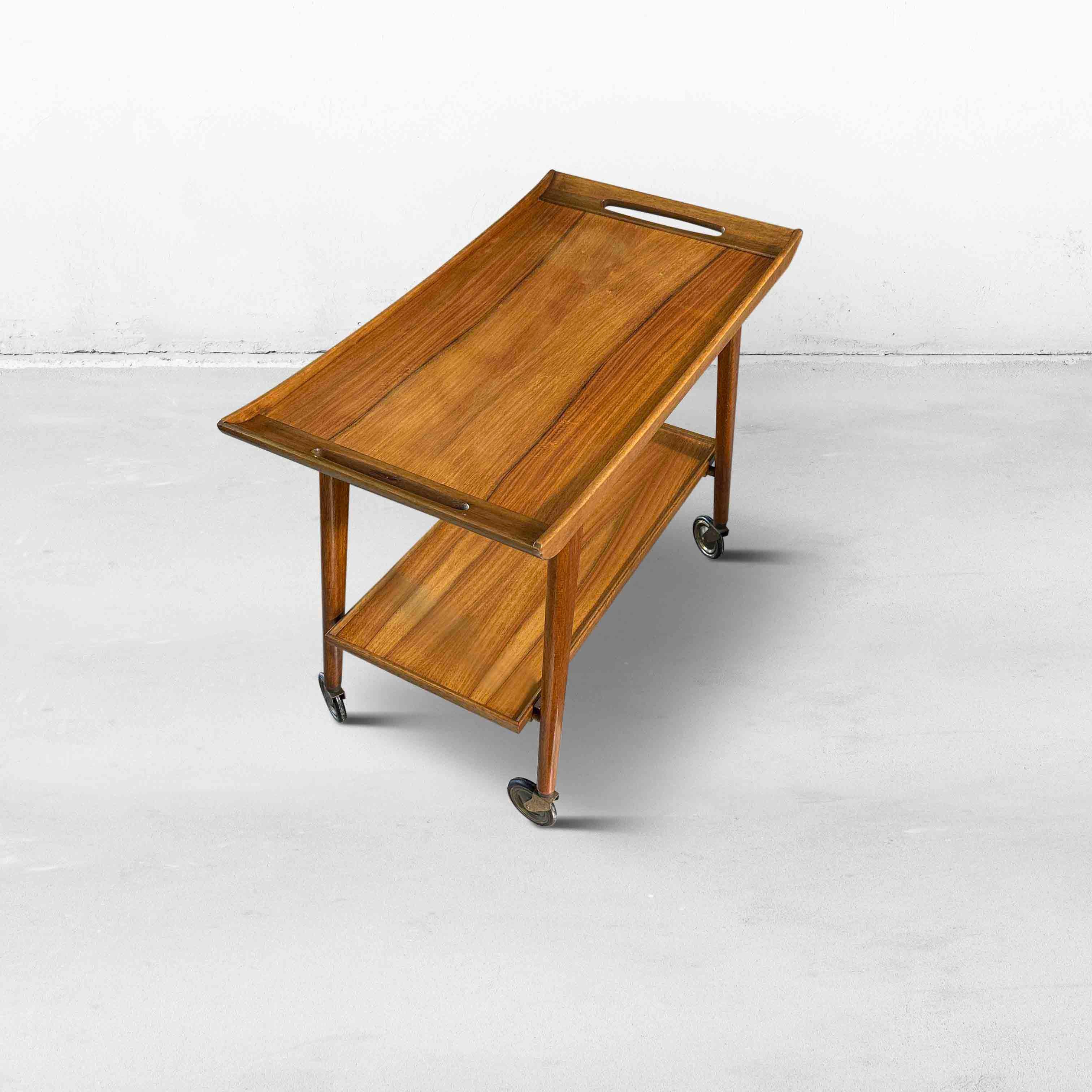 Serving Trolley or Bar Cart by Opal Möbel, Germany, 1960s 5