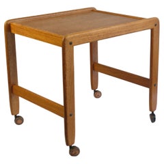 Servierwagen, Beistelltisch, dänisches Design, 1960er Jahre