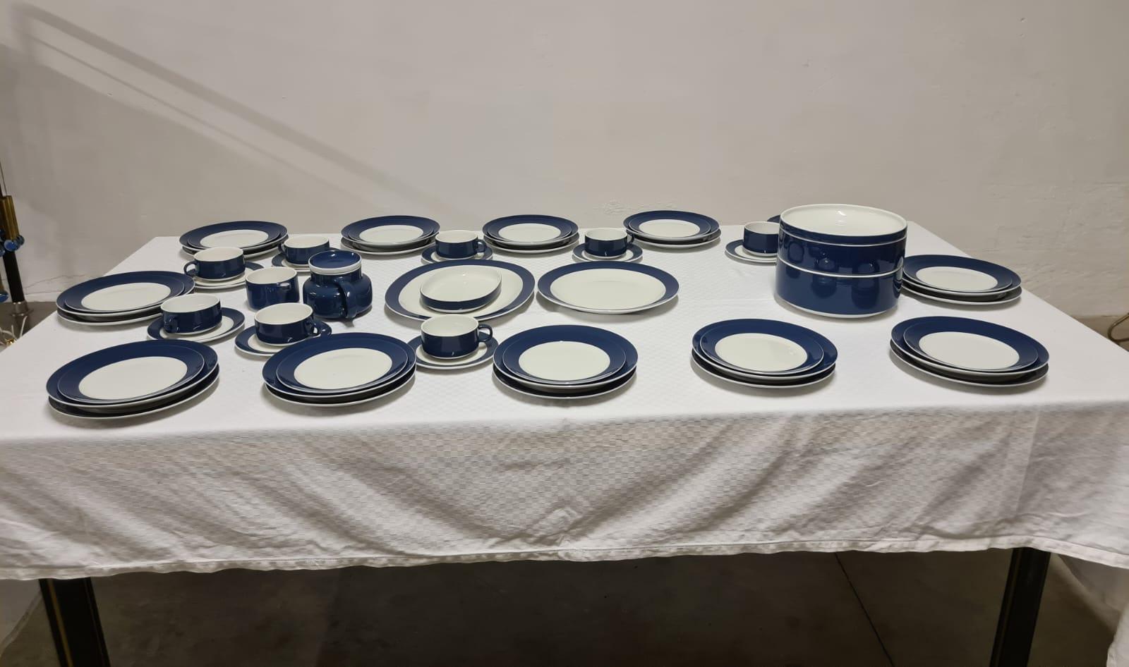 Servicio de columna 61 piezas de Giovanni Gariboldi para Richard Ginori Italian en venta