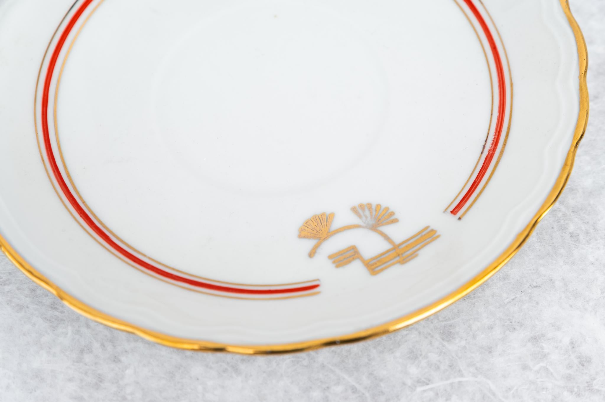Richard Ginori Porcelain Coffee Service, 1939 In Good Condition For Sale In Bastia Umbra, IT