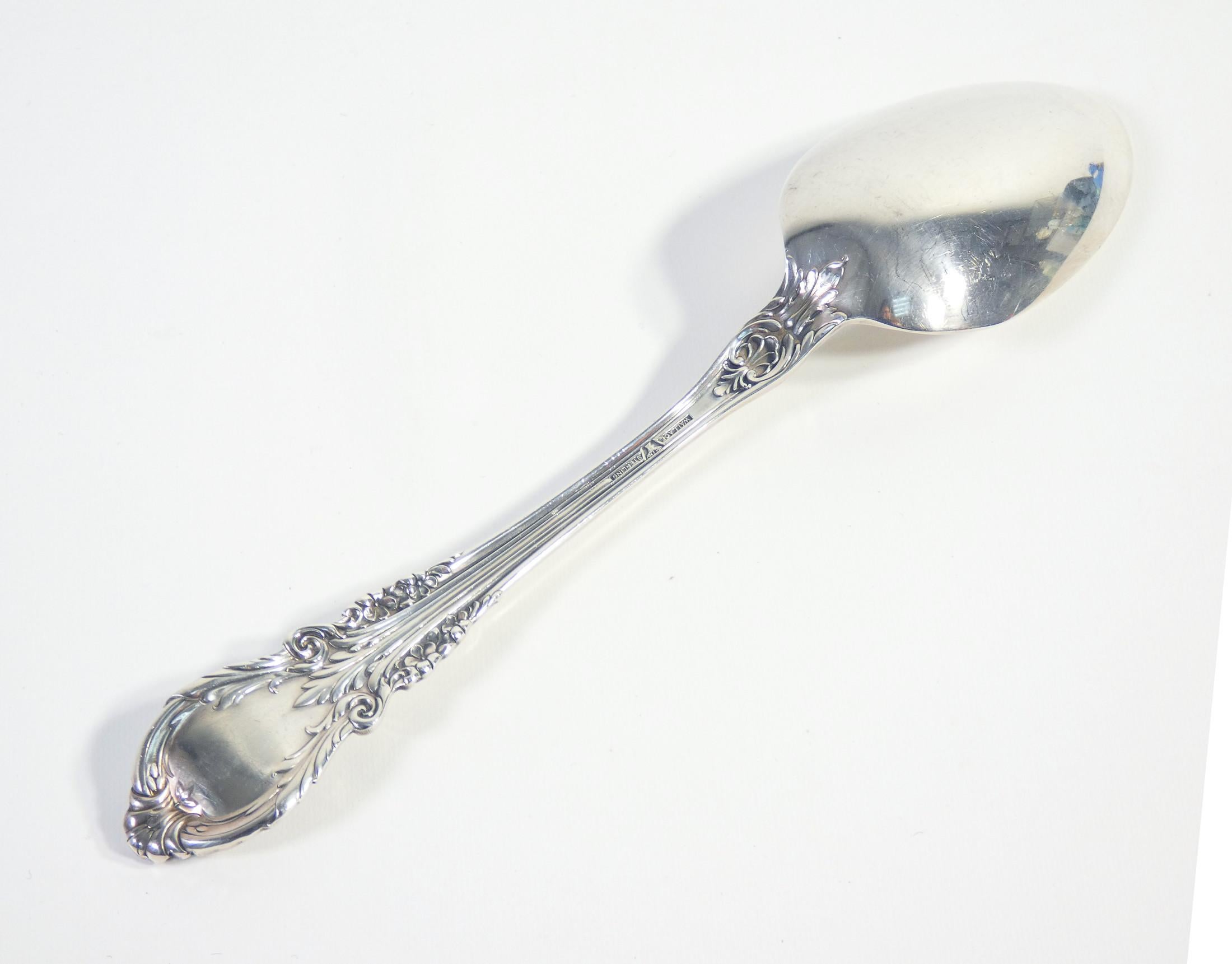 WALLACE Sterling silver Service de table Grande Baroque en argent 925. 61 pièces. en vente 8