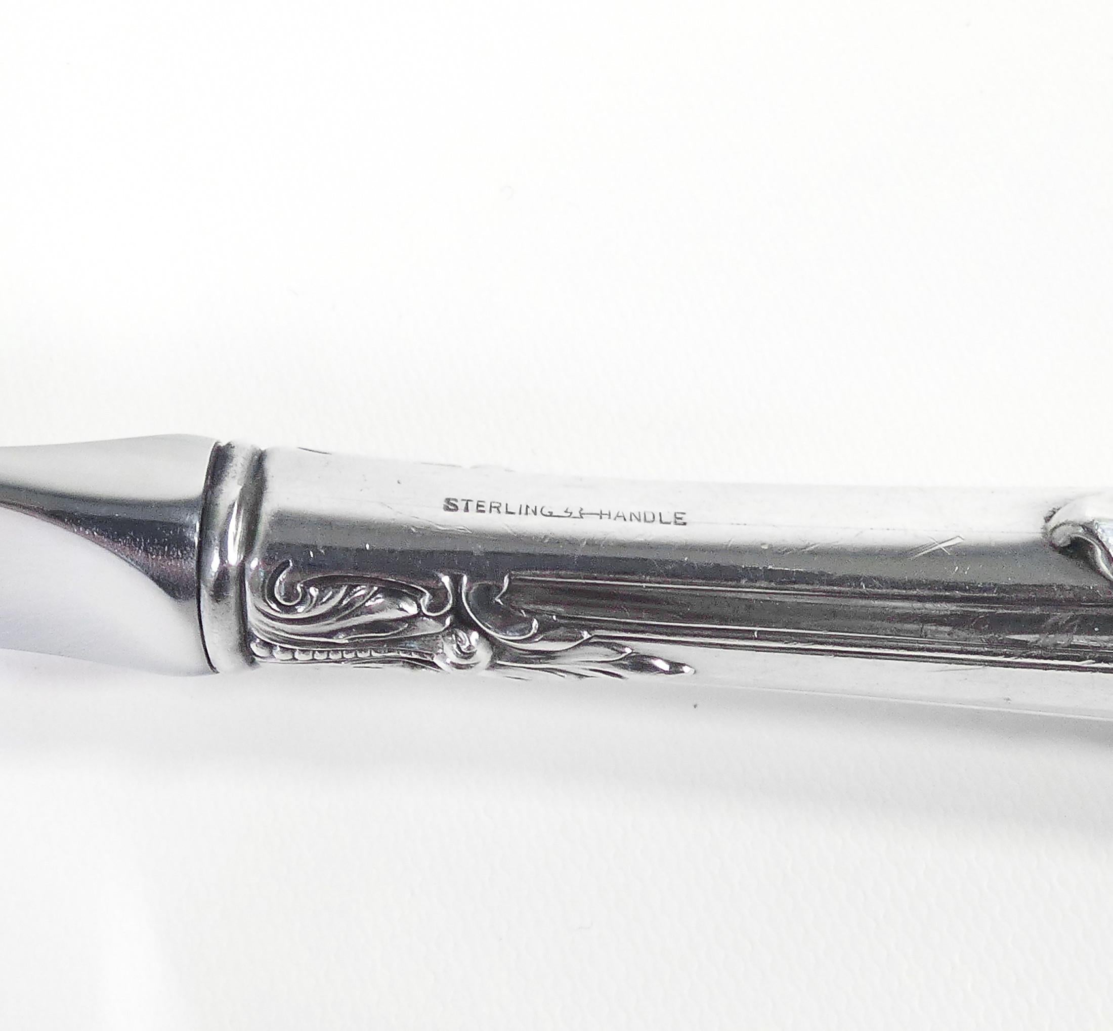 WALLACE Sterling silver Service de table Grande Baroque en argent 925. 61 pièces. en vente 11