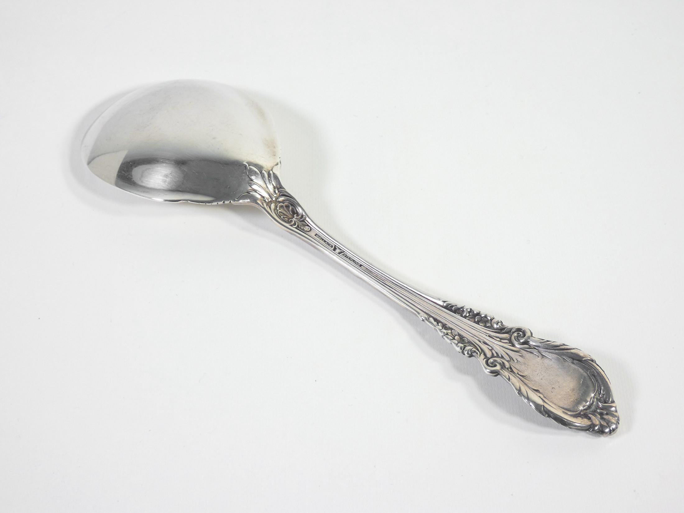WALLACE Sterling silver Service de table Grande Baroque en argent 925. 61 pièces. en vente 14