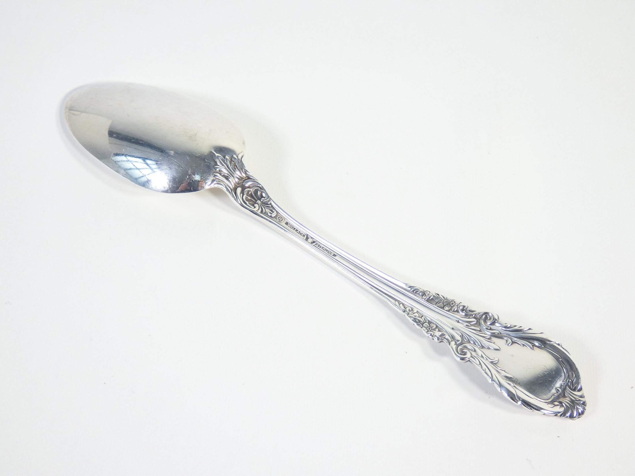 Argent sterling WALLACE Sterling silver Service de table Grande Baroque en argent 925. 61 pièces. en vente
