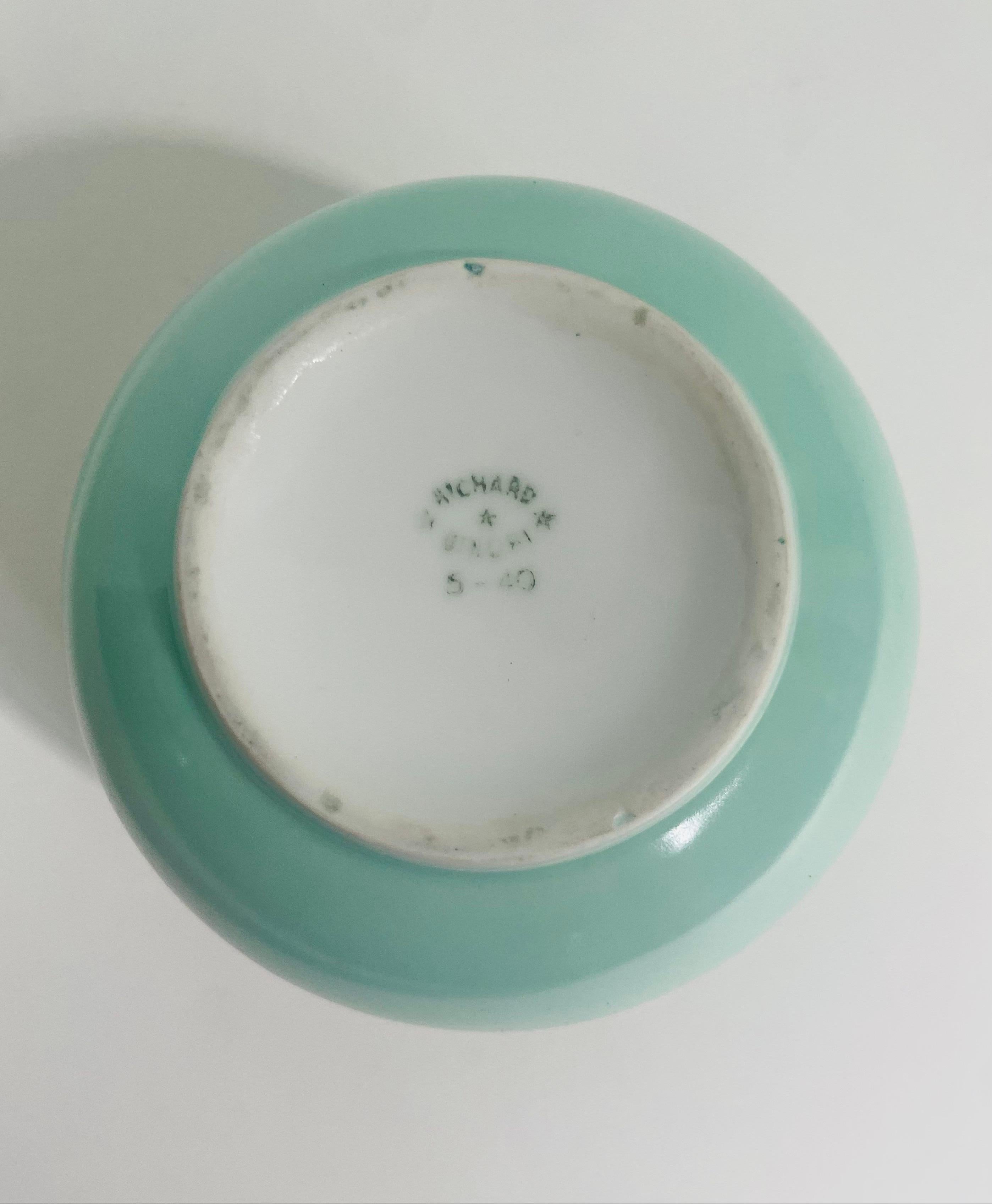Tea service by Giovanni Gariboldi and produced by Richard Ginori For Sale 4