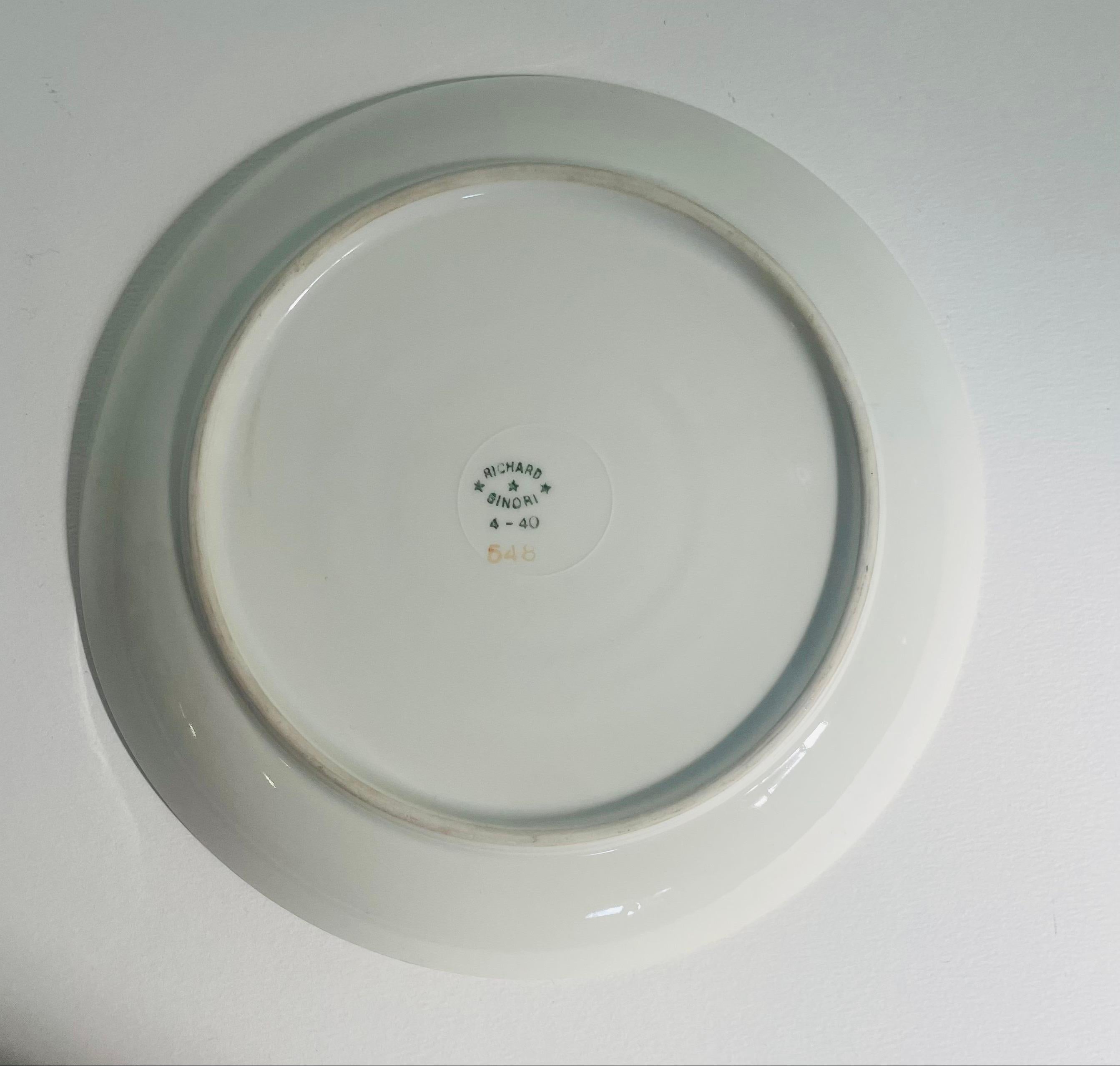 Mid-20th Century Tea service by Giovanni Gariboldi and produced by Richard Ginori For Sale