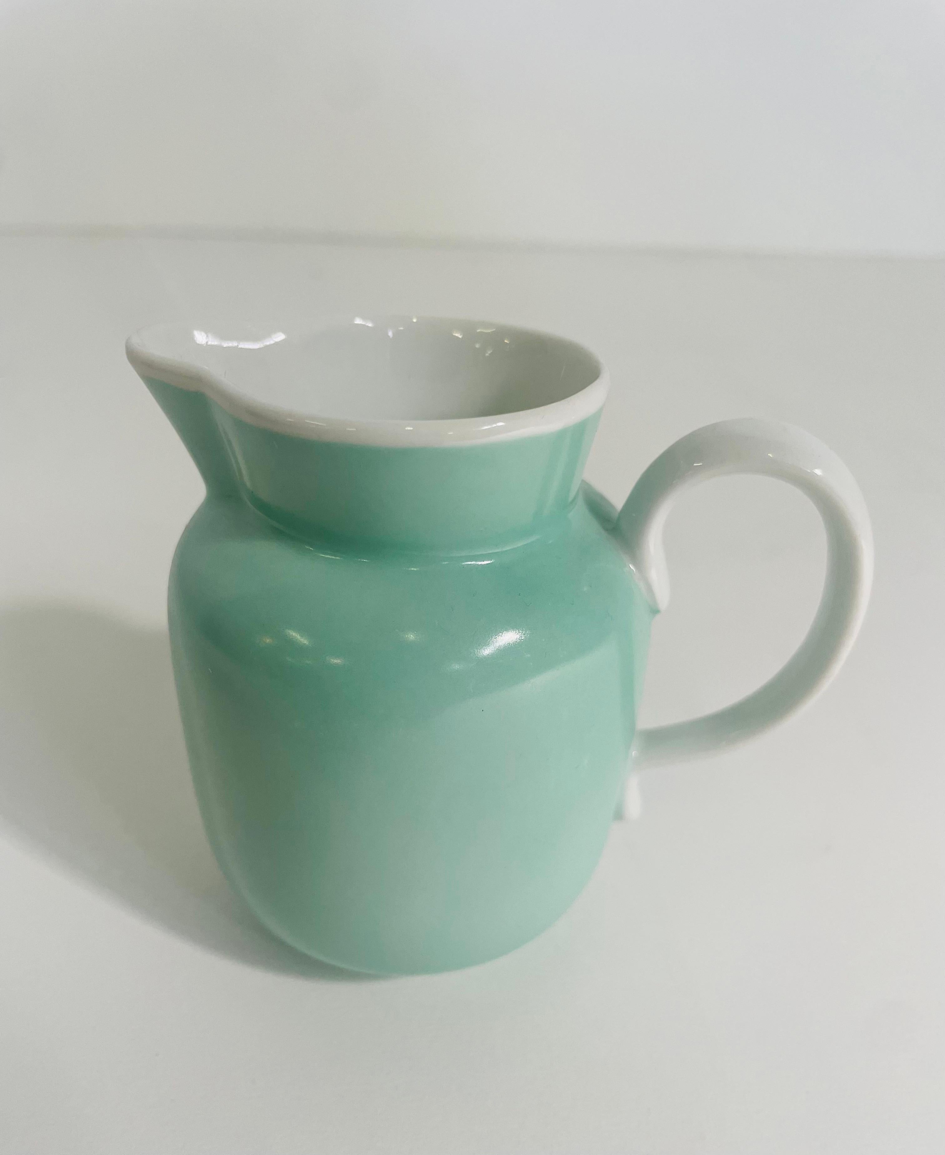 Ceramic Tea service by Giovanni Gariboldi and produced by Richard Ginori For Sale