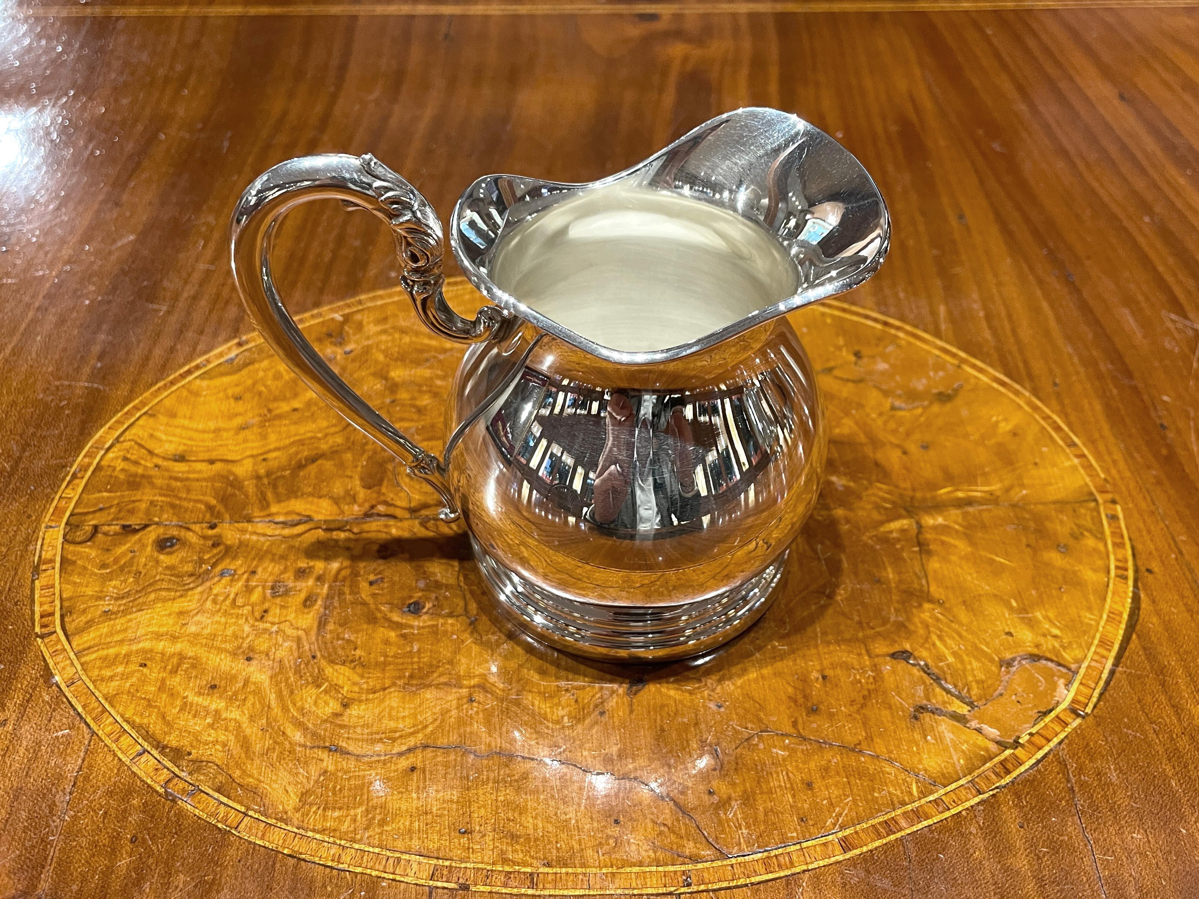 Servizio da tè e caffè in argento 800 formato da 4 pezzi in vendita 5