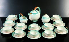 Tea service for twelve people "Fiuma," design Eva ZEISEL for SMF. 1930s