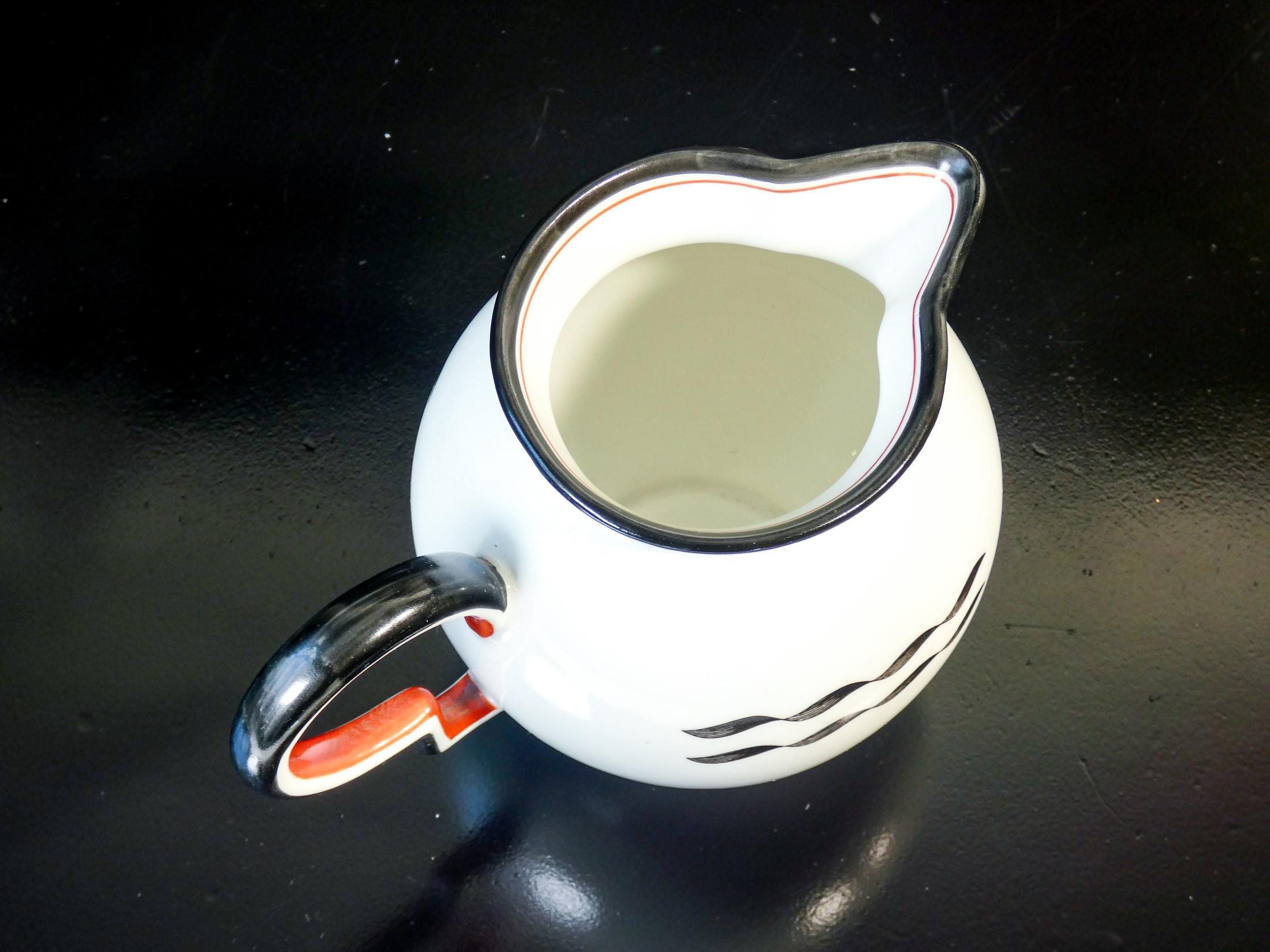 Tea service, Barbara series, design Giò PONTI for RICHARD GINORI. 1930s For Sale 13