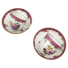Two-piece tea service German manufacture Meissen, 1910