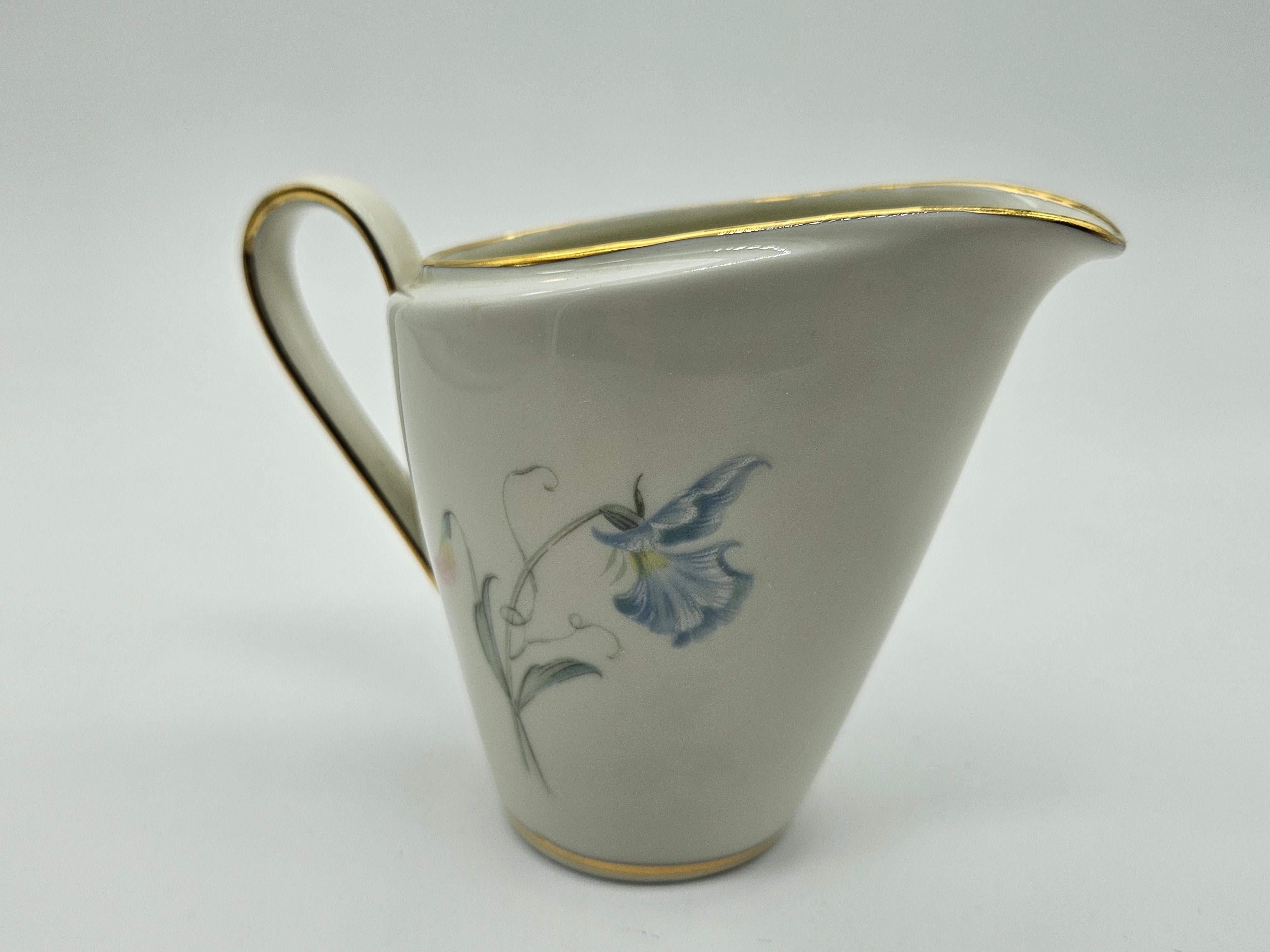 Alka Kunst Bavaria 1960er Jahre Keramik-Teeservice im Angebot 3