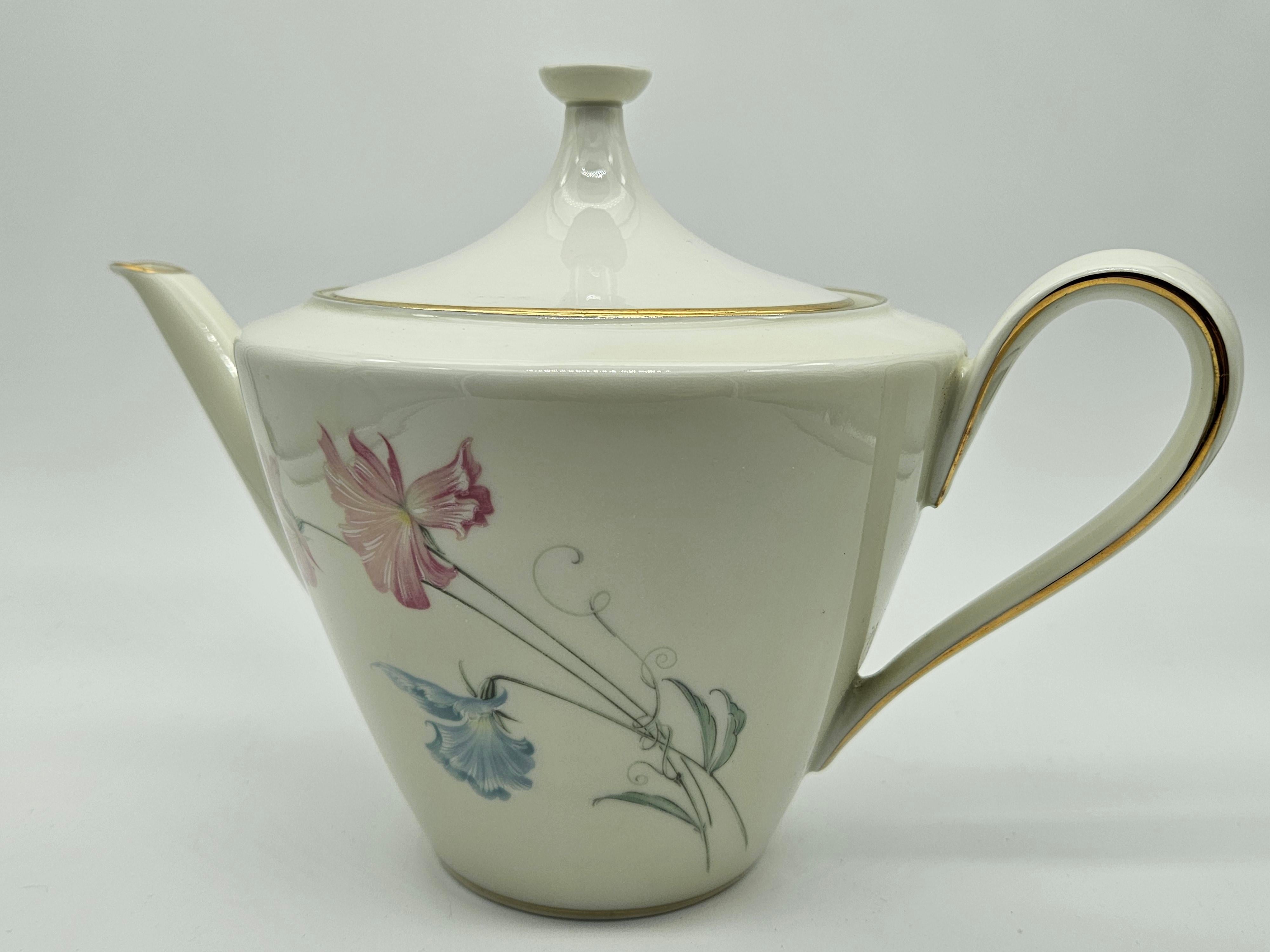 Alka Kunst Bavaria 1960er Jahre Keramik-Teeservice im Angebot 7