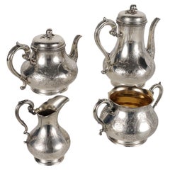 Martin Hall & Co 925 Sterling Silver Tea and Coffee Service