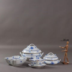 Servizio di Piatti in Porcellana Manifattura Herend per Candida Tupini Roma