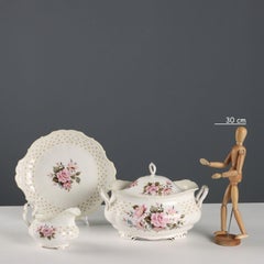 Servizio di Piatti "Marie Louise" Manifattura Royal Albert Inghilterra XX secolo