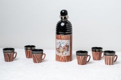 Servizio in Ceramica firmato Rometti , Anni '50