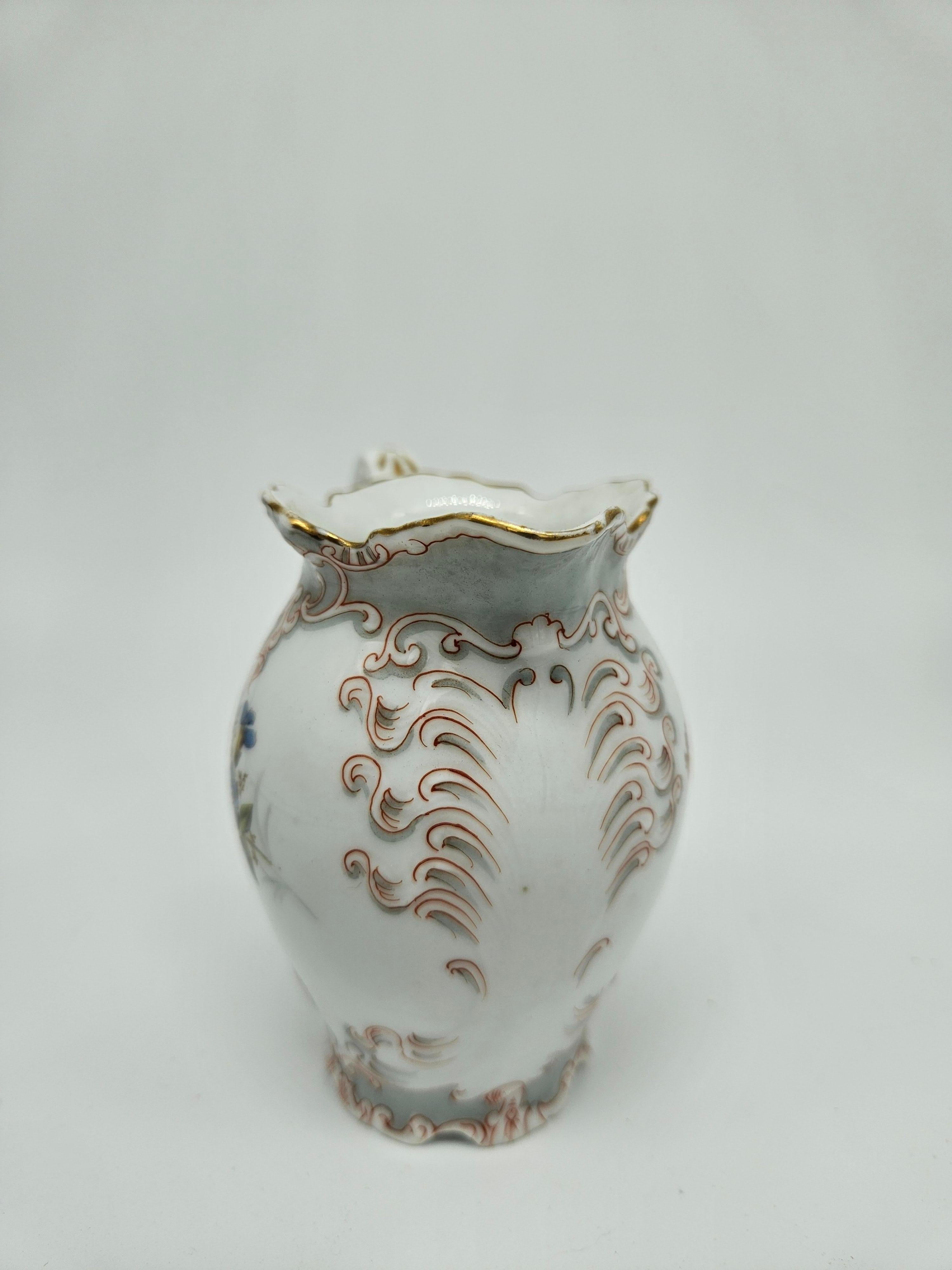 Porcelain Tete a Tete service, 19th century 2